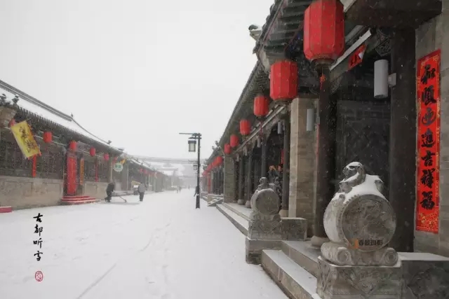 大同2018年的第一次與雪的邂逅，大同你太美了！