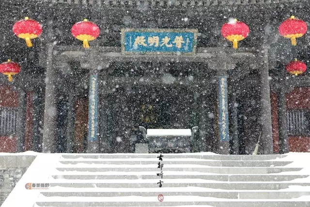 大同2018年的第一次與雪的邂逅，大同你太美了！