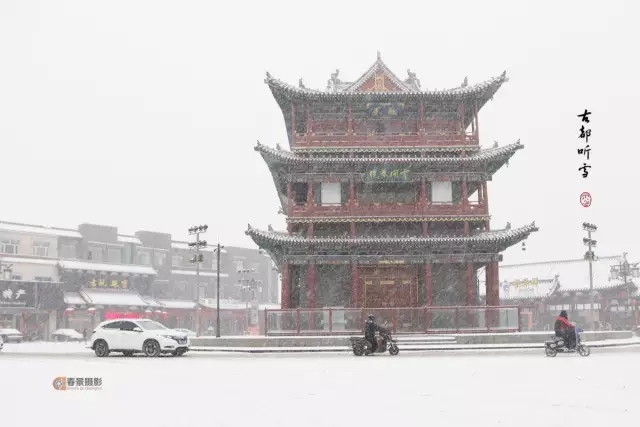 大同2018年的第一次與雪的邂逅，大同你太美了！